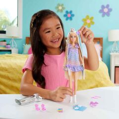 Barbie Upuzun Muhteşem Saçlı Bebekler-Saç Tasarım Oyun Seti-  JCT72