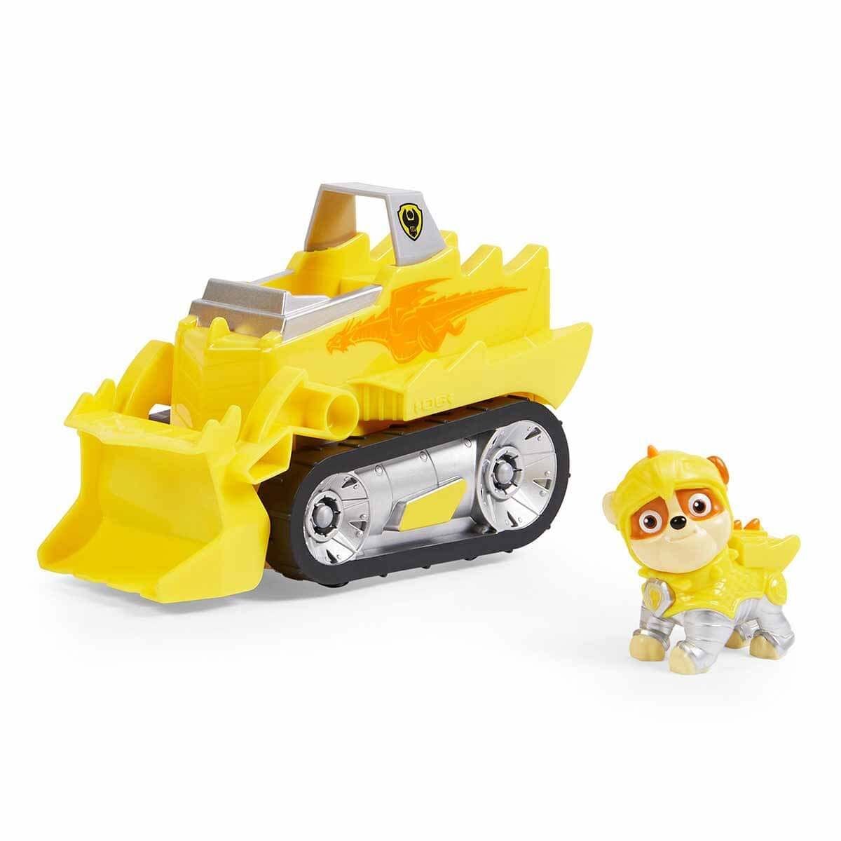 Spinmaster Paw Patrol Cesur Şövalyeler Görev Aracı Seti - Rubble (778988429419)