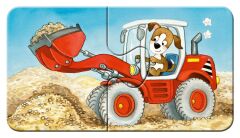 9x2 Parça Puzzle İnşaatçı Hayvanlar (030743)