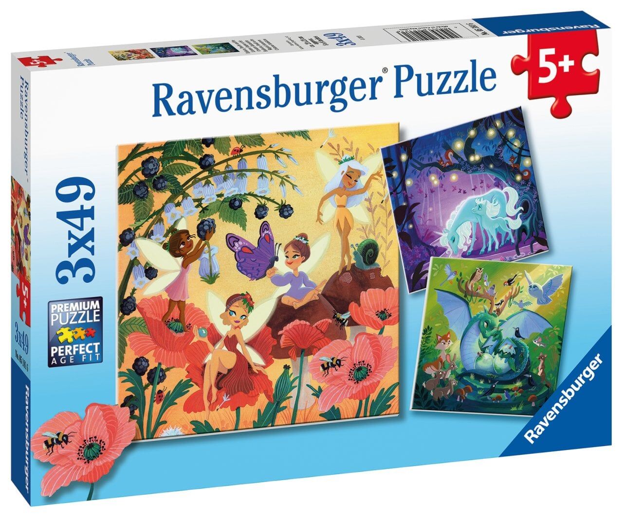 3x49 Parça Puzzle Sihirli Karakterler (051816)