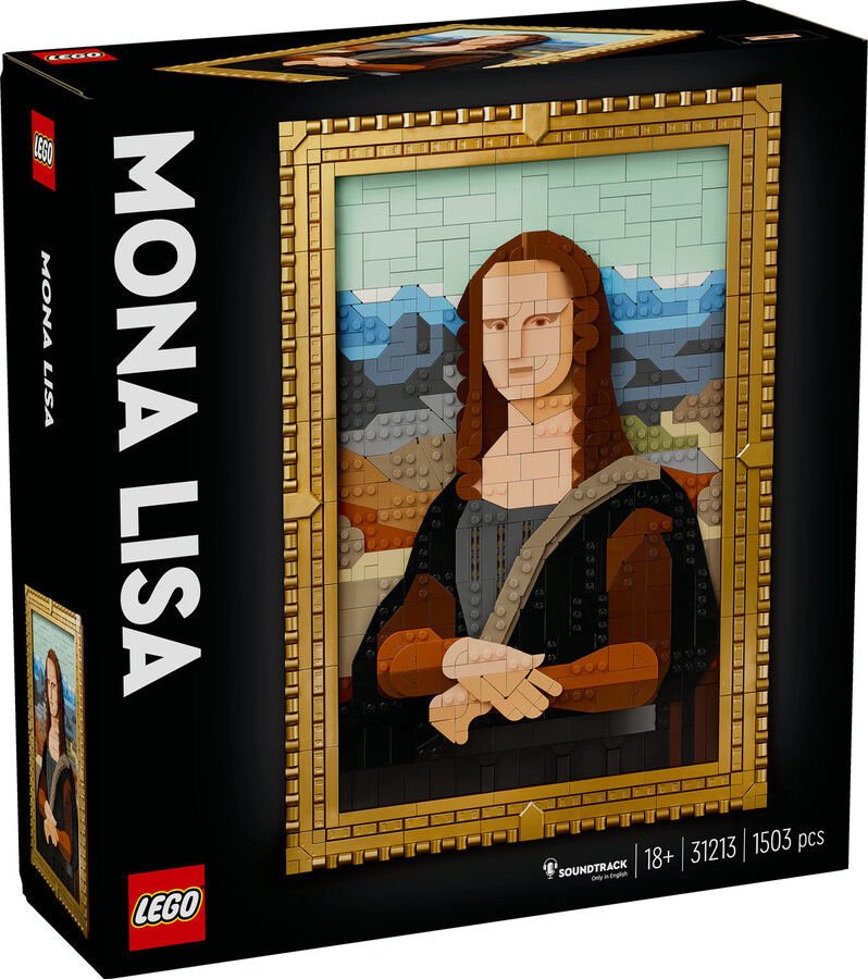 LET'S GO BOARD! 1〜5セット おまけ多数 31213 LEGO® ART Mona Lisa