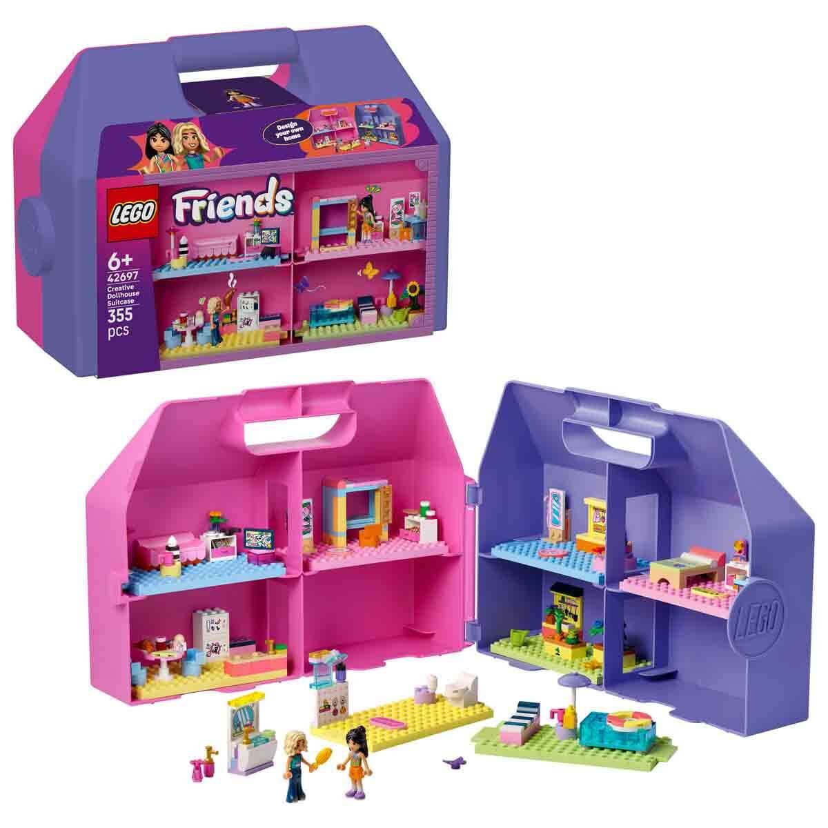 42697 LEGO® Friends Yaratıcı Bebek Evi Bavulu Yapım Seti