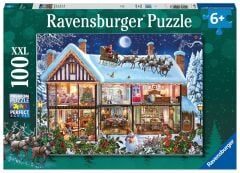 100 Parça Puzzle Evde Yılbaşı (129966)
