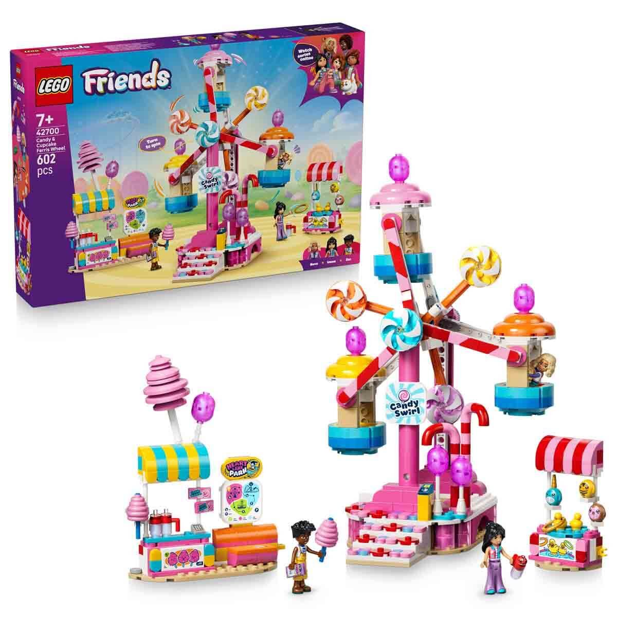 42700 LEGO® Friends Şeker ve Kapkek Dönme Dolabı Yapım Seti