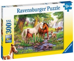 300 Parça Puzzle Nehirde Atlar (129041)
