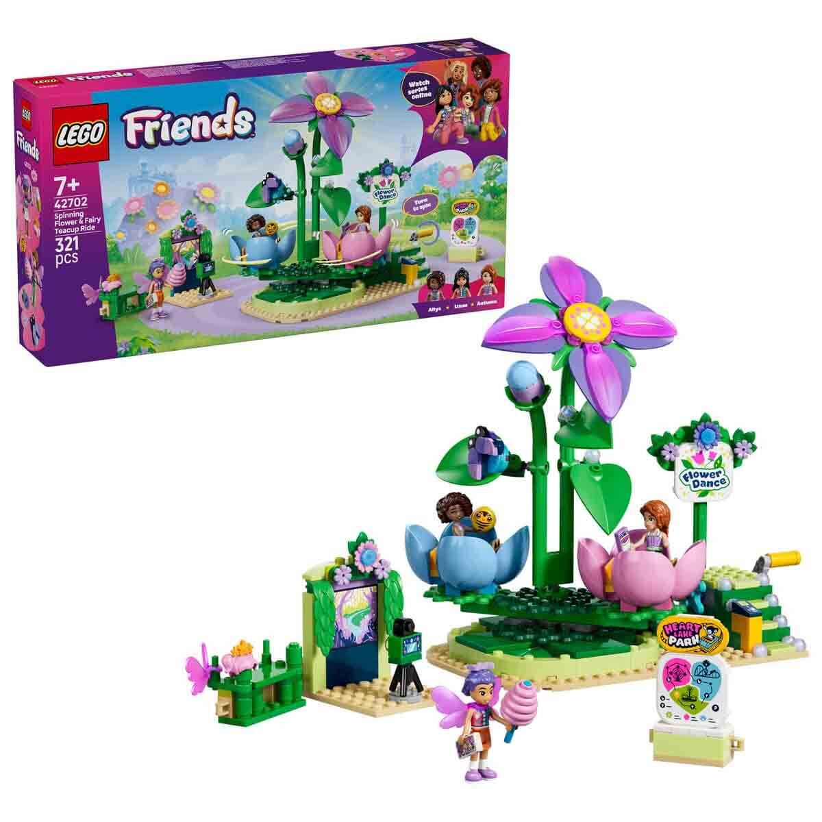 42702 LEGO® Friends Dönen Çiçek ve Peri Fincanı