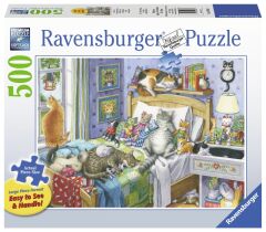 500 Parça Puzzle Uyuyan Kediler (149667)