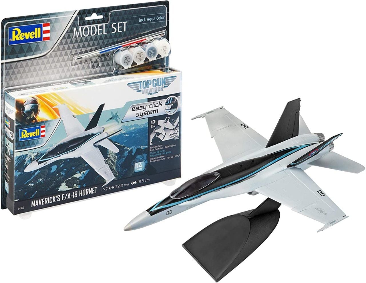 Revell Model Set F/A-18 Hornet ''Top Gun'' (64965)