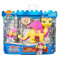 Spinmaster Paw Patrol Rescue Knights Oyun Seti - Skye And Dragon Scorch (778988433997)