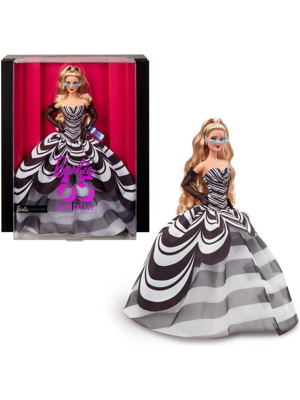 Barbie 65. Yıl Özel Koleksiyon Bebeği Sarışın HRM58