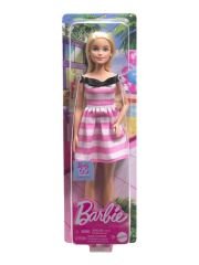 Barbie 65. Yıl Özel Pembe Elbiseli Bebek HTH66