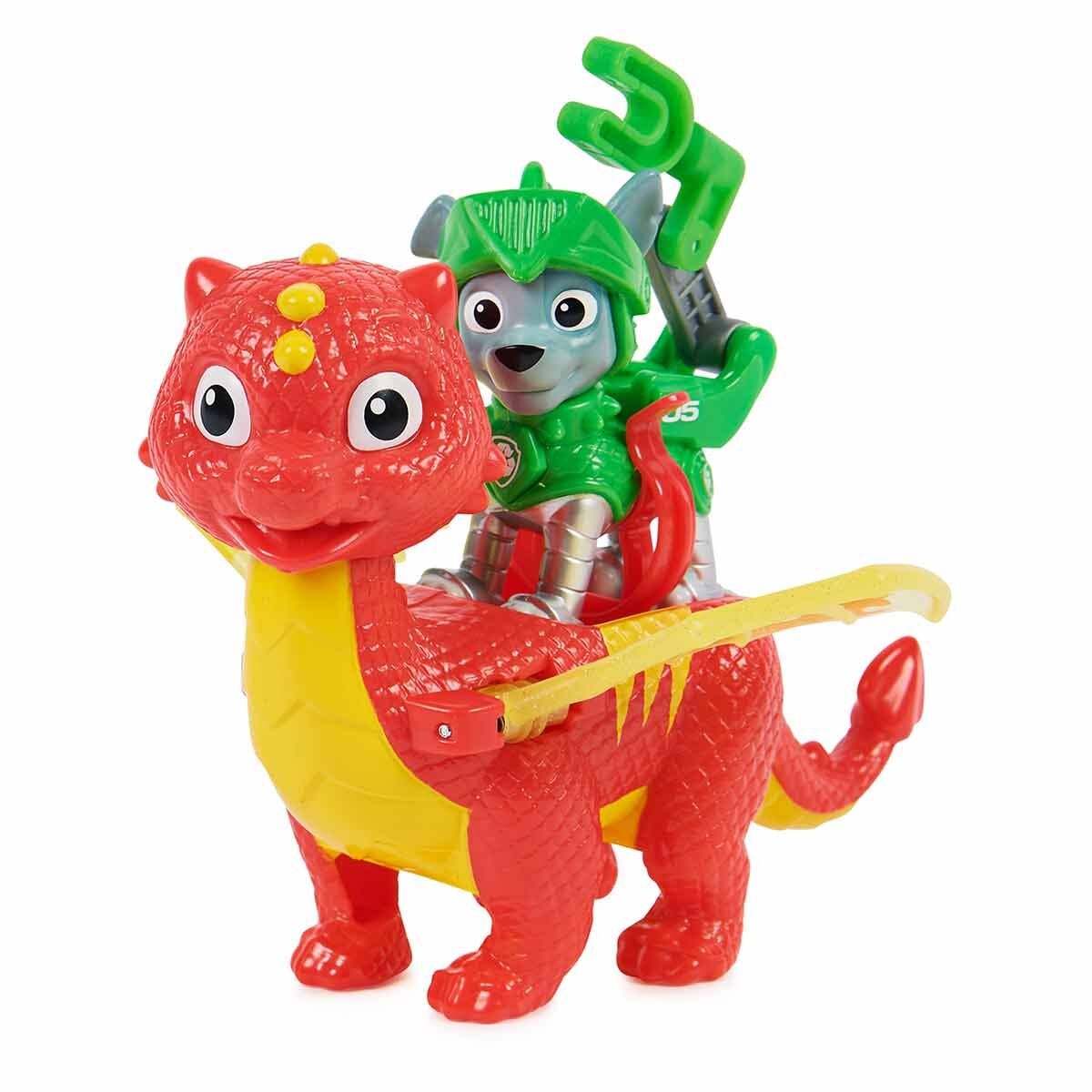 Spinmaster Paw Patrol Rescue Knights Oyun Seti - Rocky And Dragon Flame (778988433997)