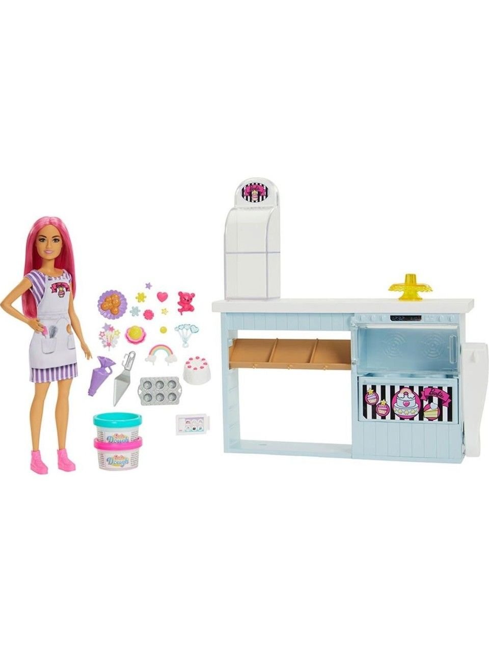 Barbie'nin Pasta Dükkan Oyun Seti HGB73