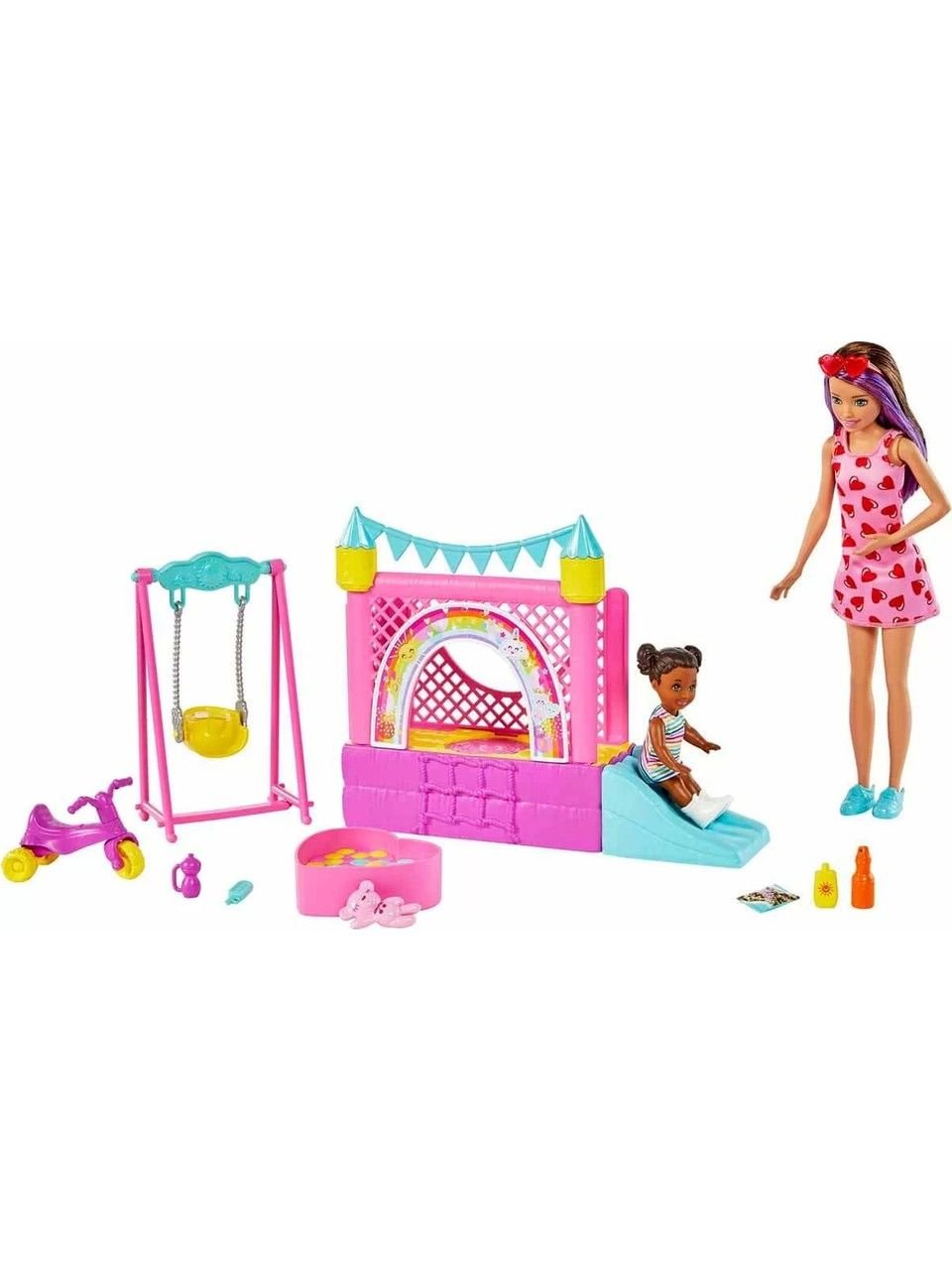 Barbie Bebek Bakıcısı Skipper Set HHB67