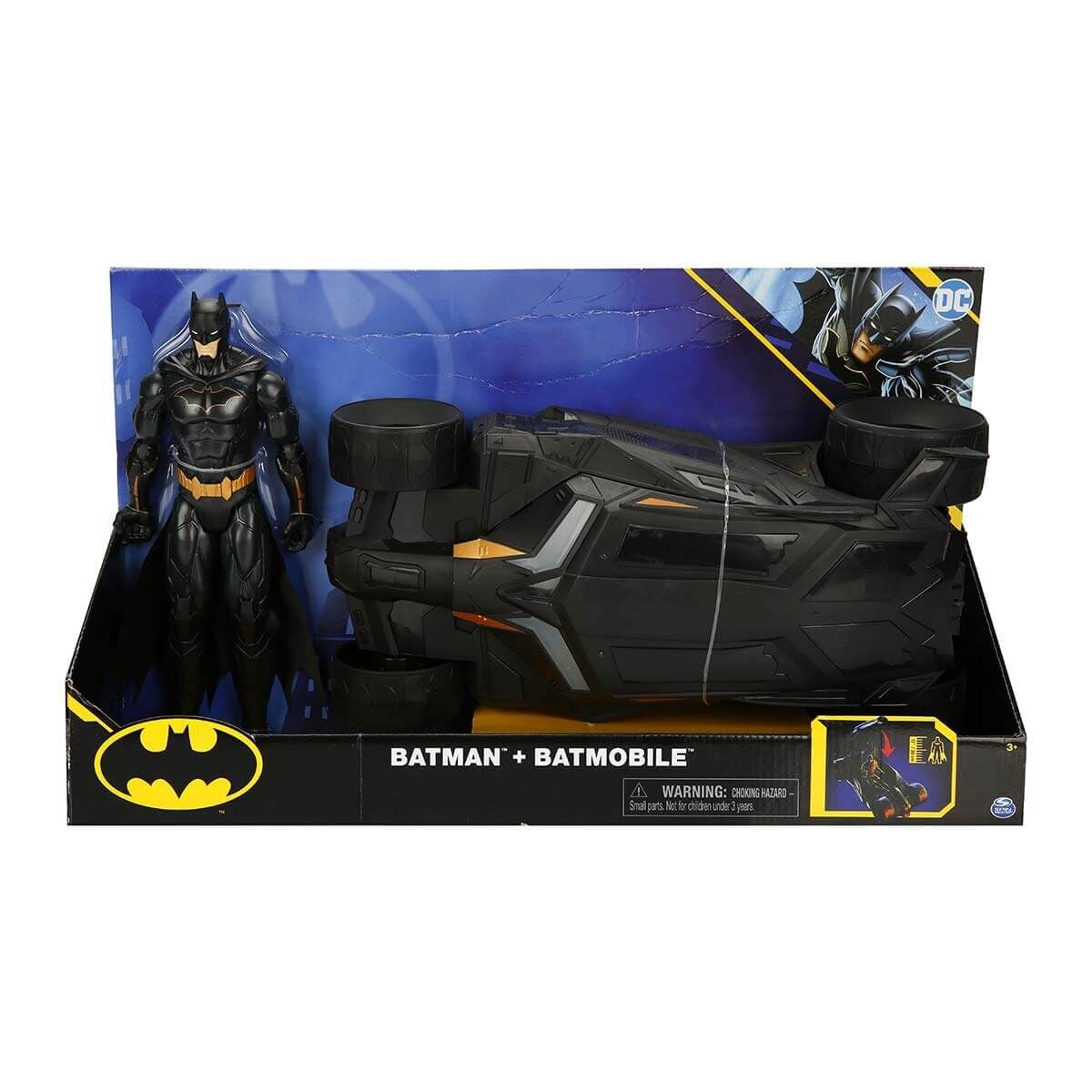 Spinmaster Batman + Batmobile Oyun Seti (778988342152)
