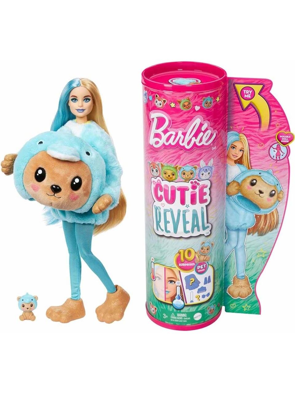Barbie Cutie Reveal Şirin Kostümler Serisi HRK22