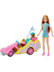 Barbie Stacie Go Kart Yapıyor Oyun Seti HRM08