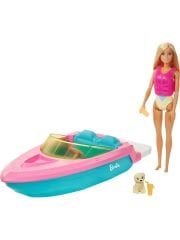 Barbie Bebek ve Teknesi Oyun Seti GRG30