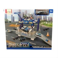 Seher İki Katli Polis Garaj Seti SH40555 (SEHER-SH40555)