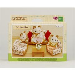 Sylvanian Families 3 Parça Koltuk Seti ve Orta Sehpa (4464)