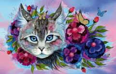 Ravensburger 200 Parçalı Puzzle Kedi (129607)