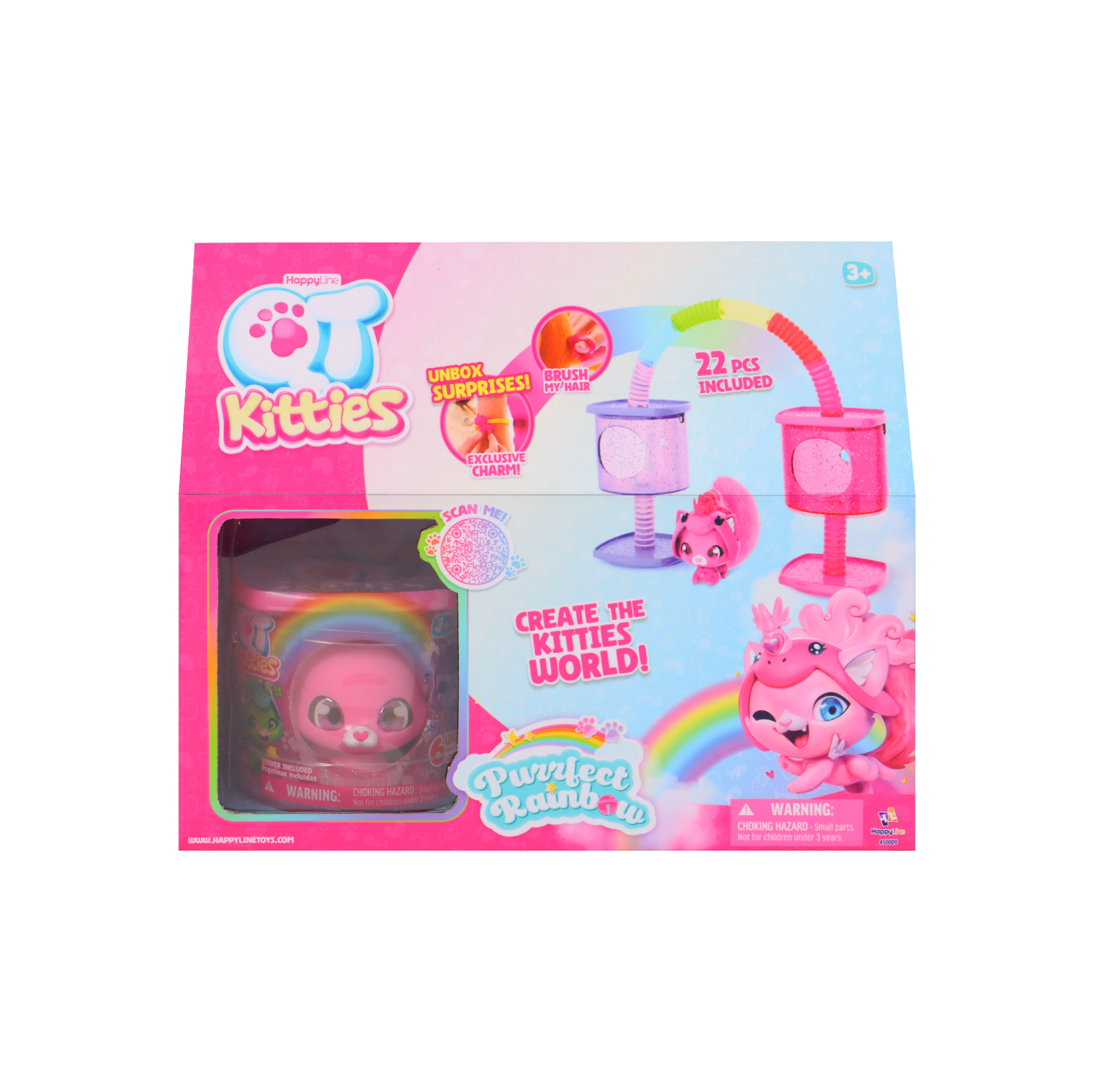 QT KITTIES GÖKKUŞAĞI SETİ