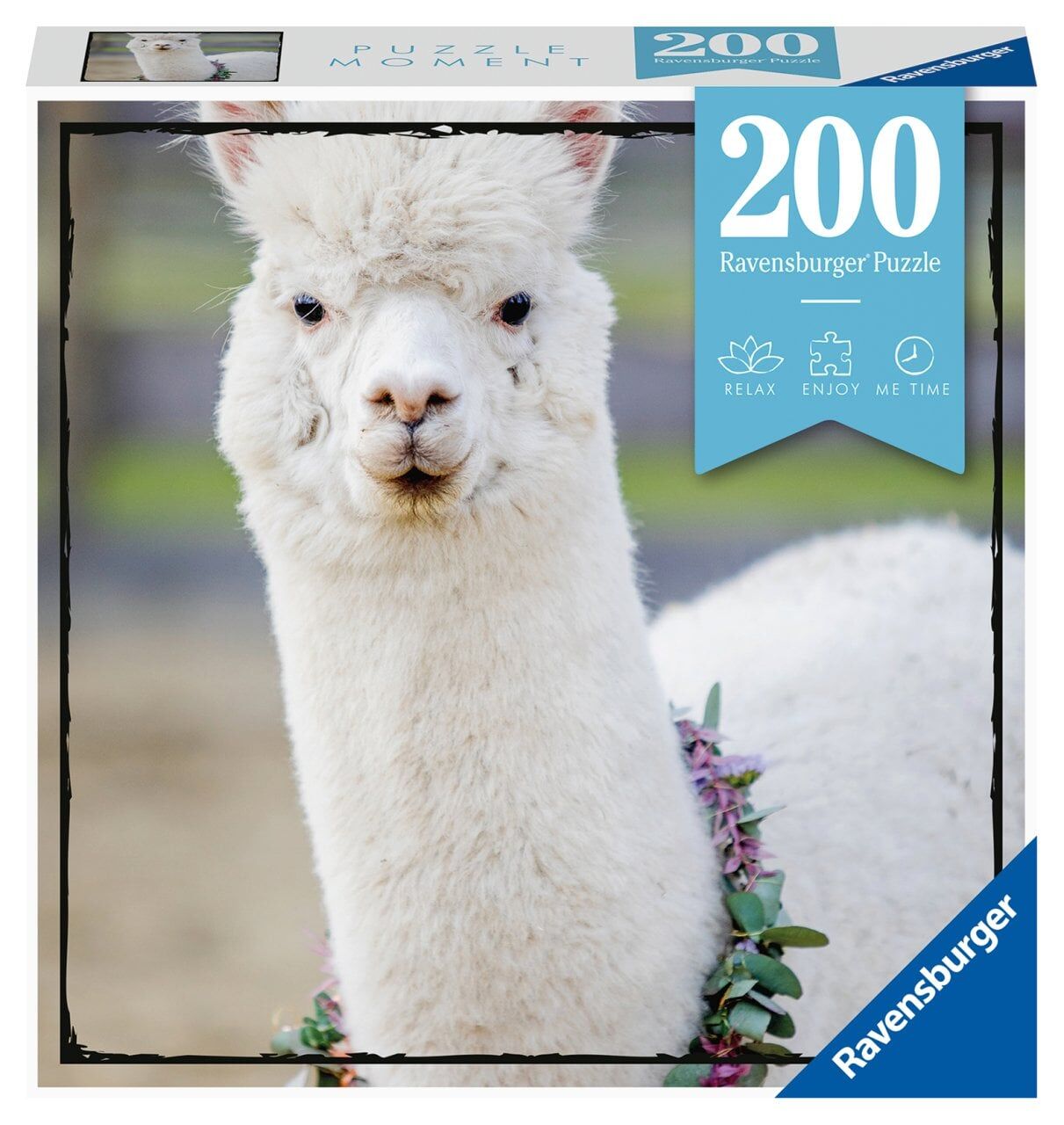 Ravensburger 200 Parçalı Puzzle Alpaka Lama (132706)