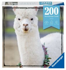 Ravensburger 200 Parçalı Puzzle Alpaka Lama (132706)