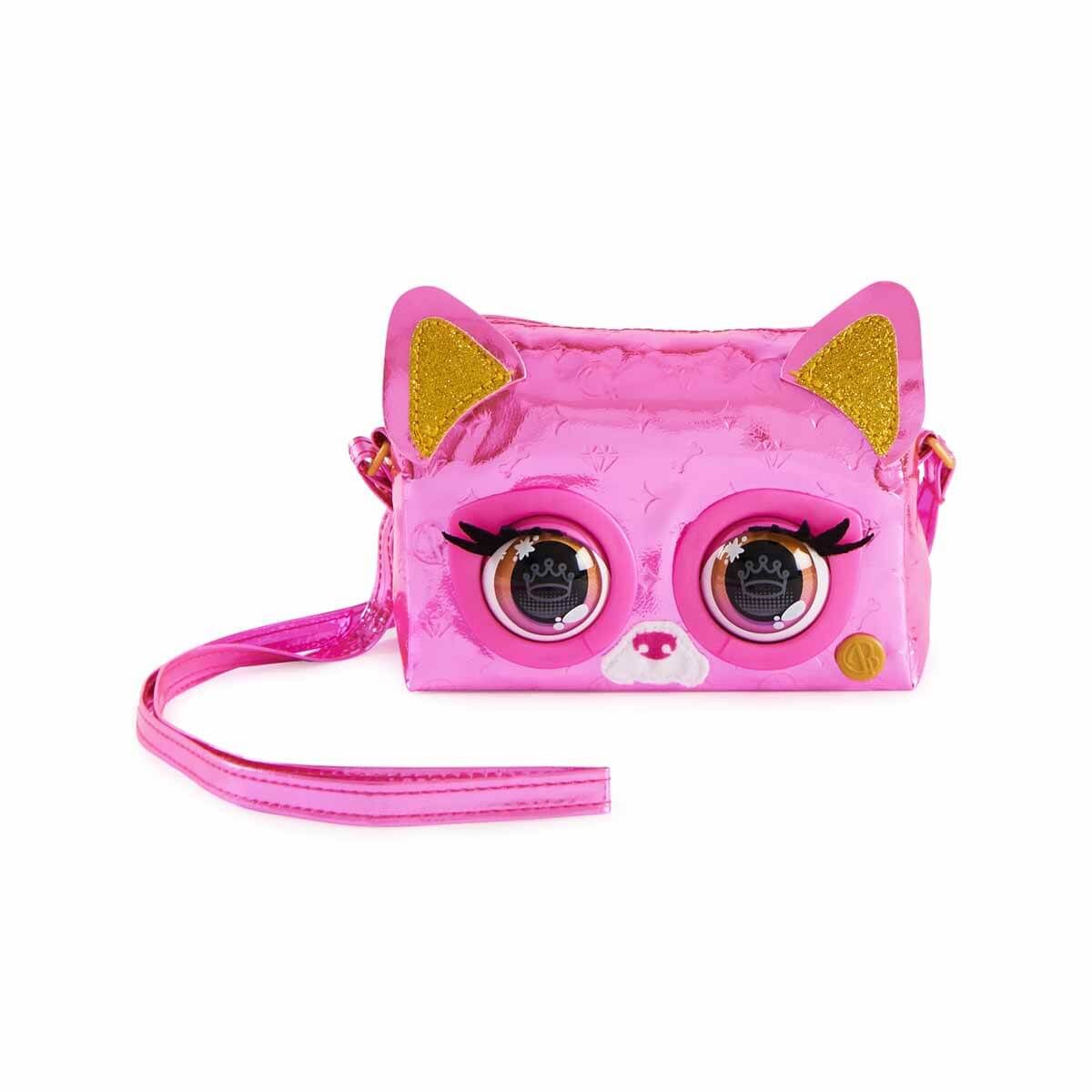 Spinmaster Purse Pets Metallic İnteraktif Çanta - Flashy Frenchie (778988451724)
