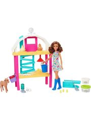 Barbie Eğlenceli Çiftlik Hayatı Oyun Seti-  HGY88