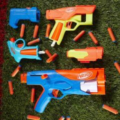 Nerf N-Serisi Gear Up 18 Mermili 3’lü Sünger Dart Atan Silah Seti