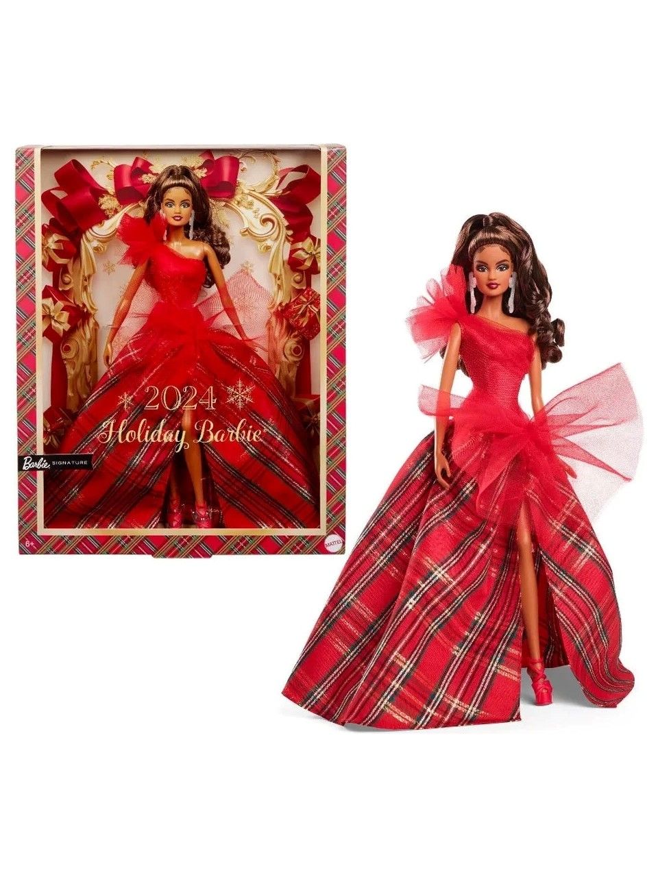 Barbie 2024 Mutlu Yıllar Bebeği Esmer HRM63