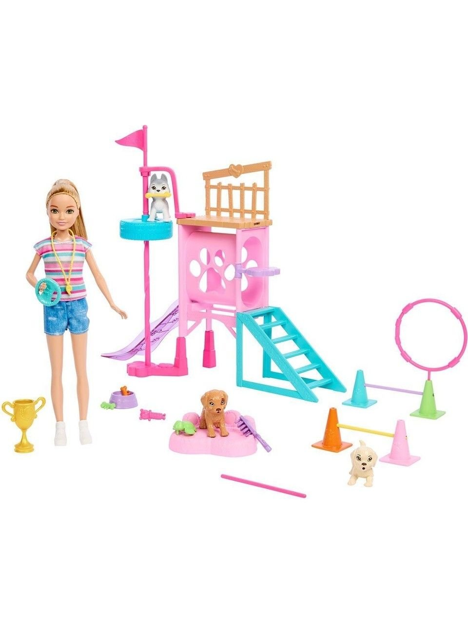 Barbie Stacie'nin Köpekçik Oyun Parkı HRM10