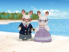 Sylvanian Families Çikolata Kulaklı Tavşan Anneanne & Dede (5190)