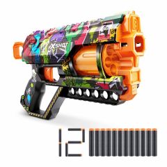 X-Shot Skins Griefer 12 Mermili Sünger Dart Atan Silah 32 cm - Beast Out
