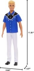 Barbie Yakışıklı Ken Bebekler DWK44-HRH25