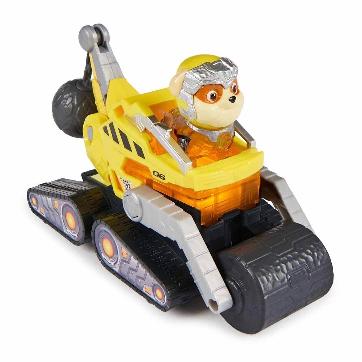 Spinmaster PAW Patrol The Mighty Movie Figür ve Araçları - Rubble (778988486665)