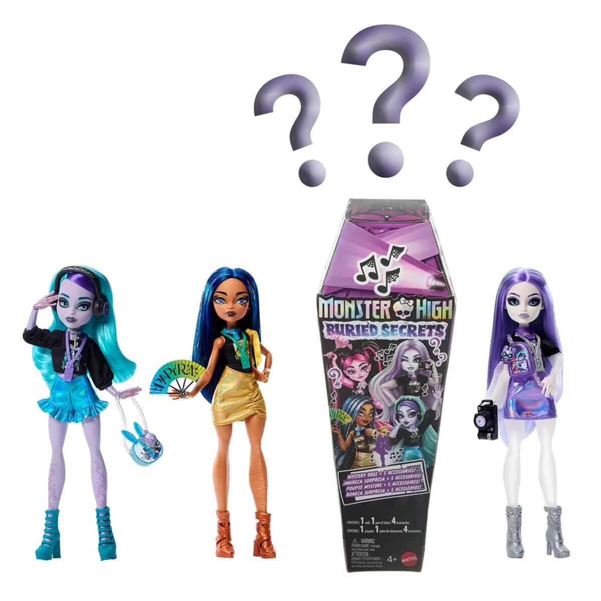 Monster High Gizemli Sırlar 5 Sürpriz Paket - Müzik Serisi - HYV64