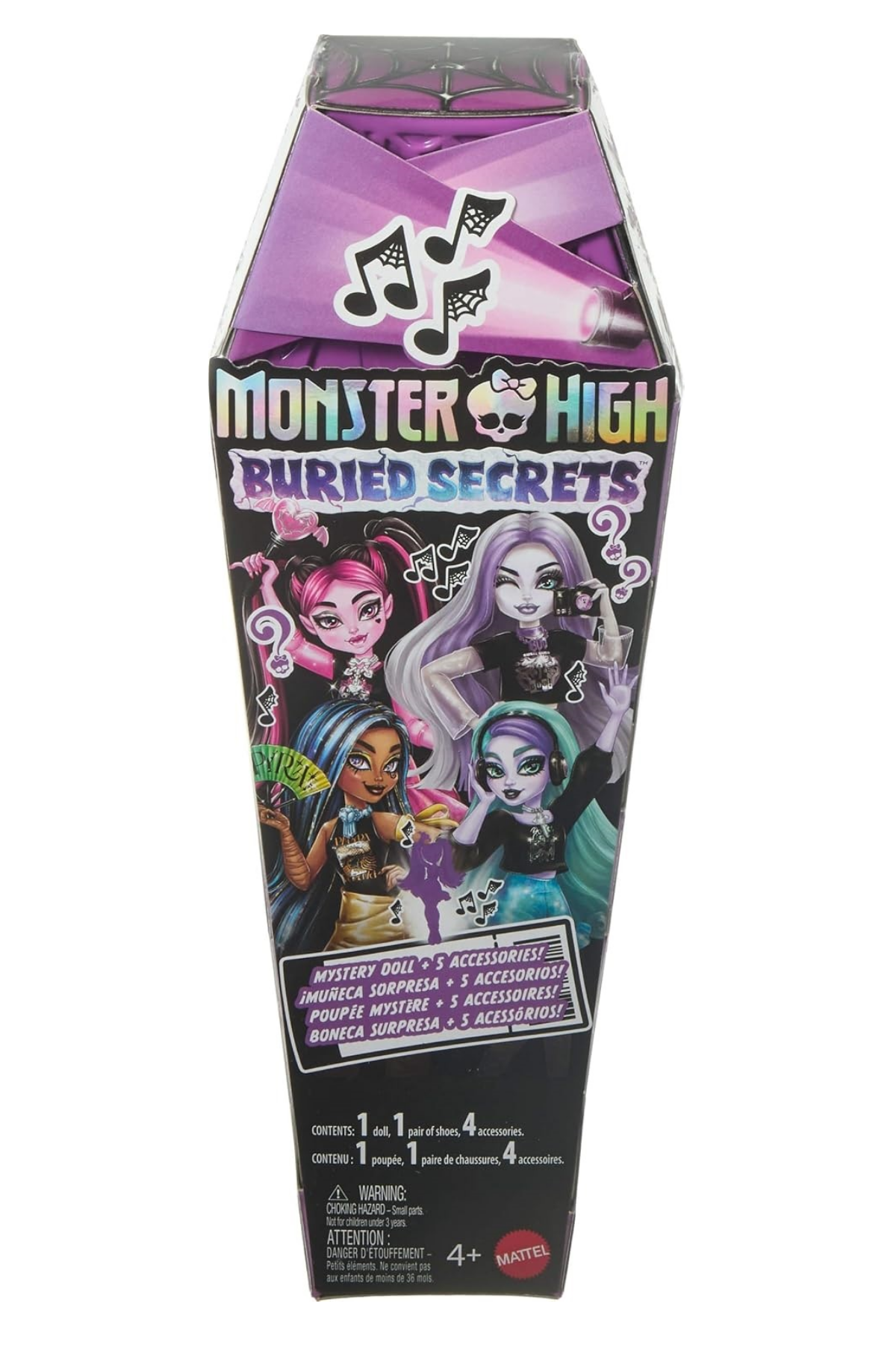 Monster High Gizemli Sırlar 5 Sürpriz Paket - Müzik Serisi - HYV64