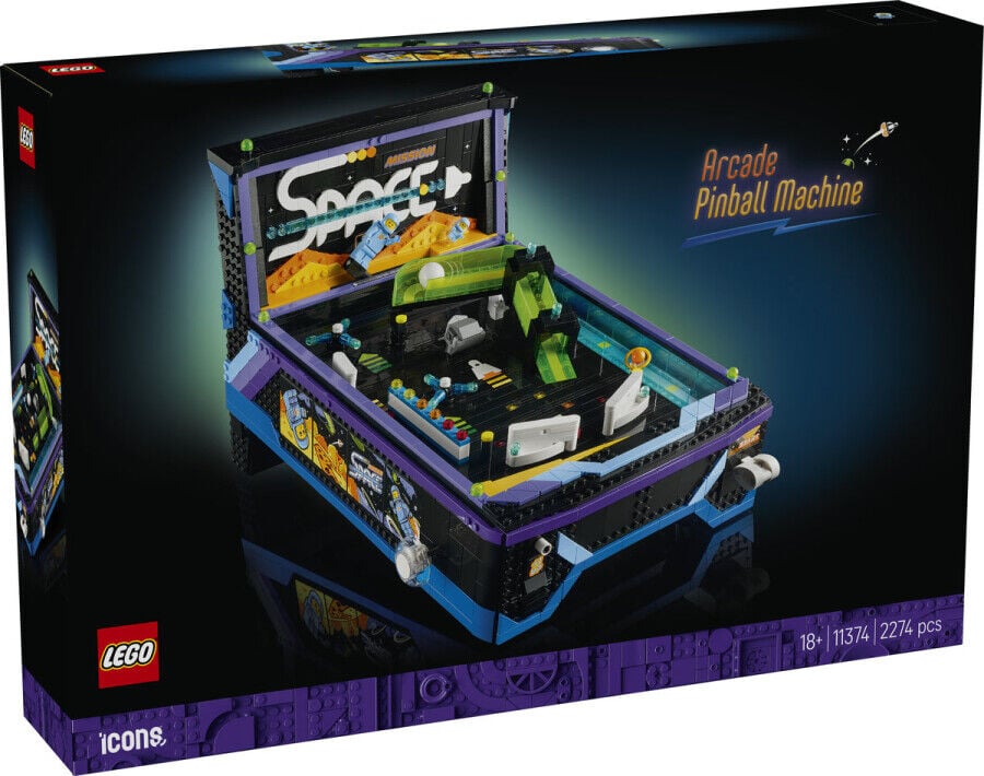11374 LEGO® Icons Pinball (Tilt) Oyun Makinesi