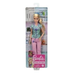 Barbie Kariyer Bebekleri Serisi -DVF50  -Hemşire- GTW39