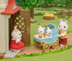 Sylvanian Families Çikolata Kulaklı İkiz Tavşan Bebek (5432)