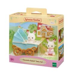Sylvanian Families Çikolata Kulaklı İkiz Tavşan Bebek (5432)