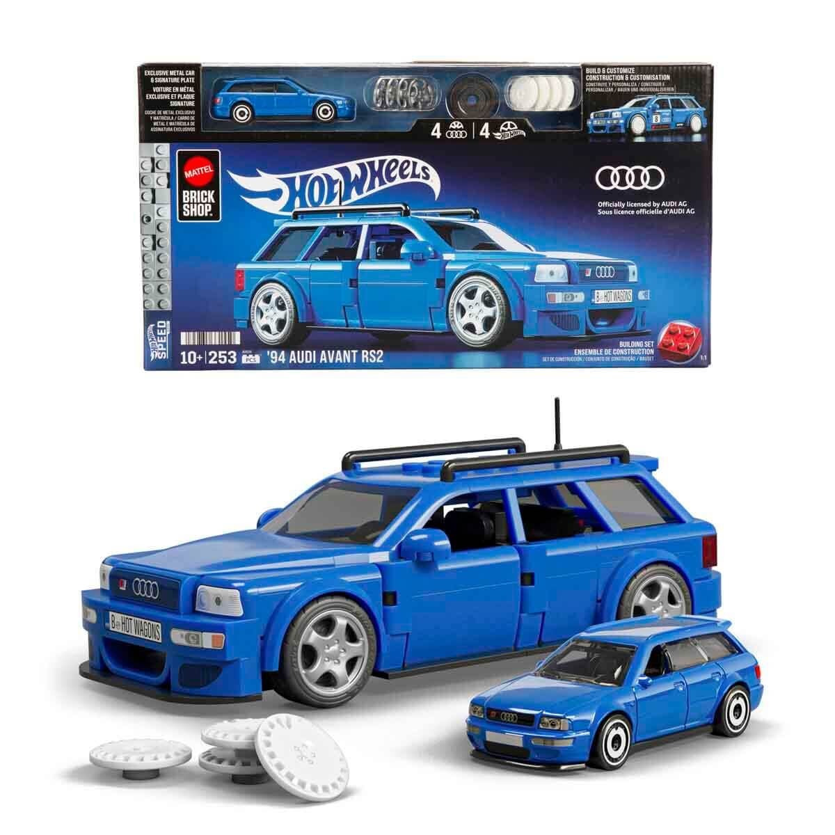 Hot Wheels Speed Serisi 94 Audi Avant RS2 Araba Yapım Seti 253 Parça-  JGR28