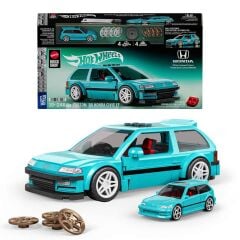 Hot Wheels Speed Serisi Custom '90 Honda Civic EF Araba Yapım Seti 248 Parça-   JHF62