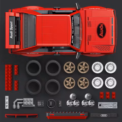 Mattel Brick Shop Hot Wheels Elite Seri Audi S-  JLK39