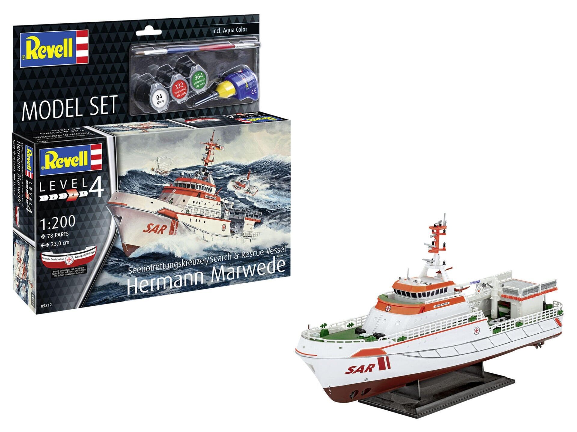 Revell Model Set Dgzrs Hermann Marwede (65812)