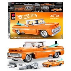 Hot Wheels Elite Serisi Custom '62 Chevy Pickup Araba Yapım Seti 858 Parça-  JFT20