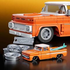 Hot Wheels Elite Serisi Custom '62 Chevy Pickup Araba Yapım Seti 858 Parça-  JFT20