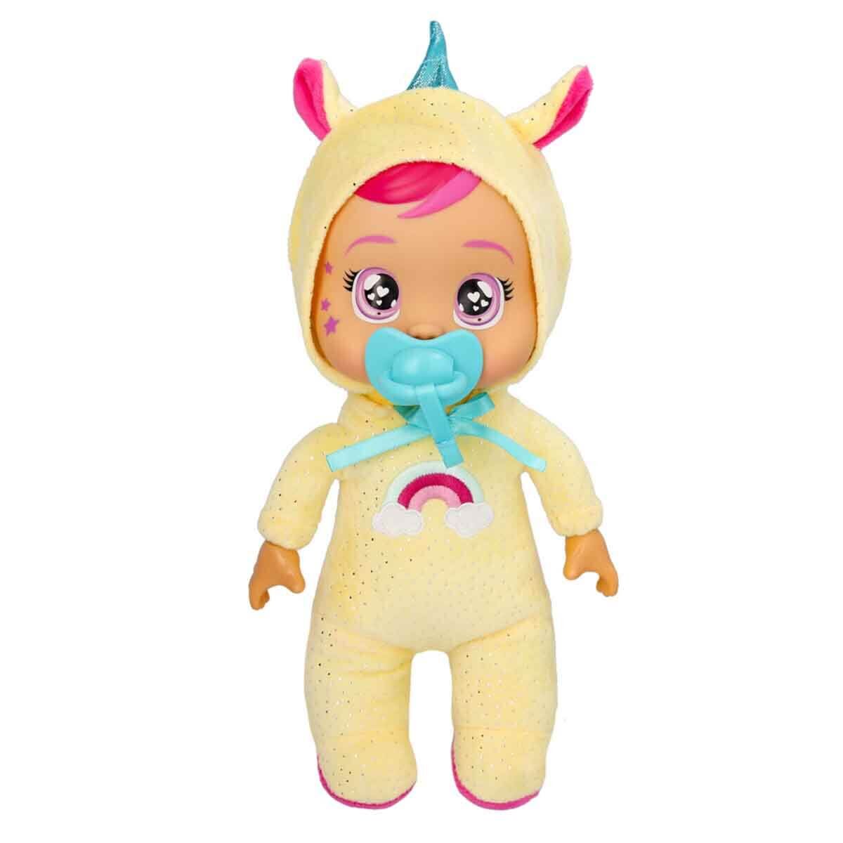 Cry Babies Ağlayan Yumuş Bebek CYB76000 - Sarı Tulumlu Ashley